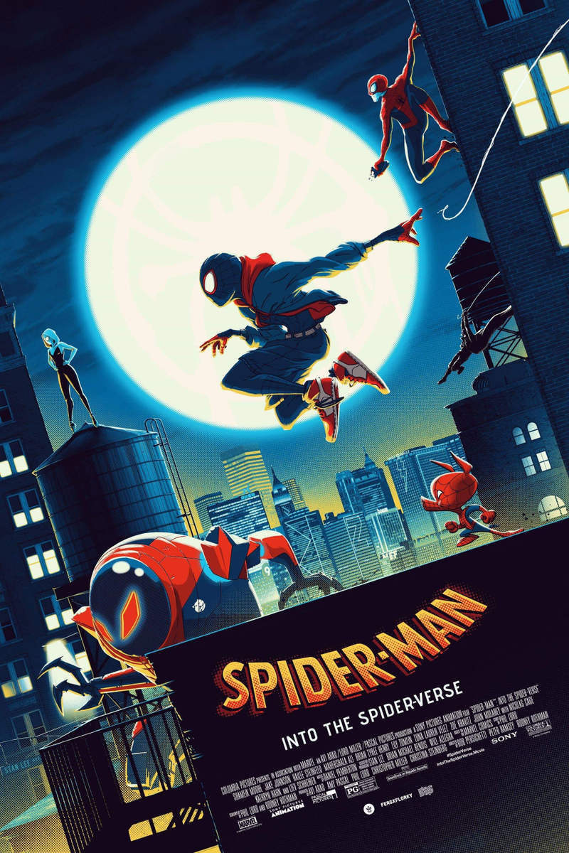 Spider-Man: Into the Spider-Verse variant edition by Matt Ferguson and Florey